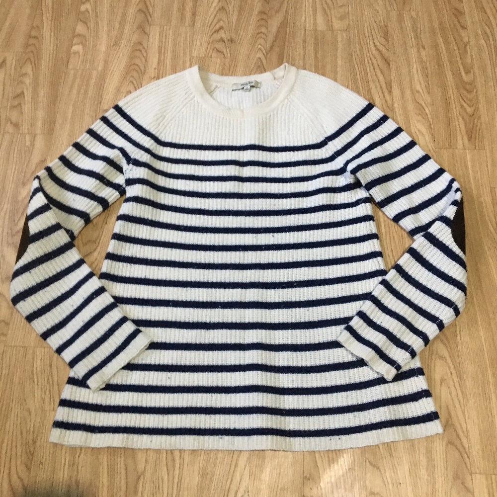 Madewell Merino Wool Striped Sweater